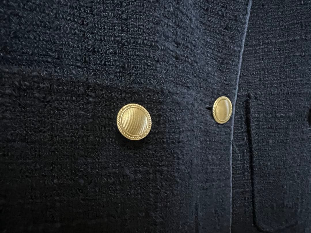 ユナイテッドアローズ グリーンレーベル ツィードフリンジジレ