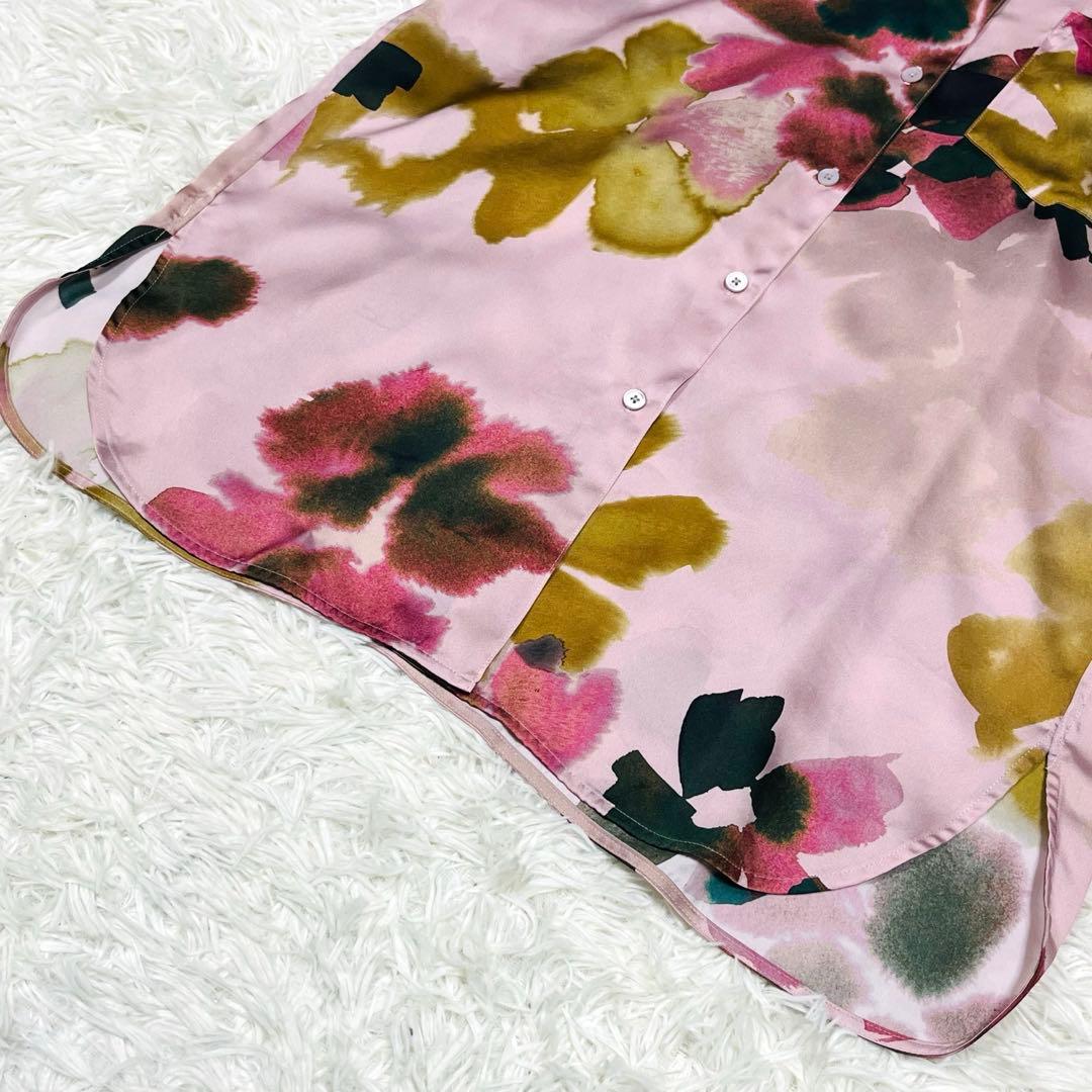 美品✨ ポールスミス マーシュマリーゴールド花柄長袖シャツ 大きいサイズ2XL