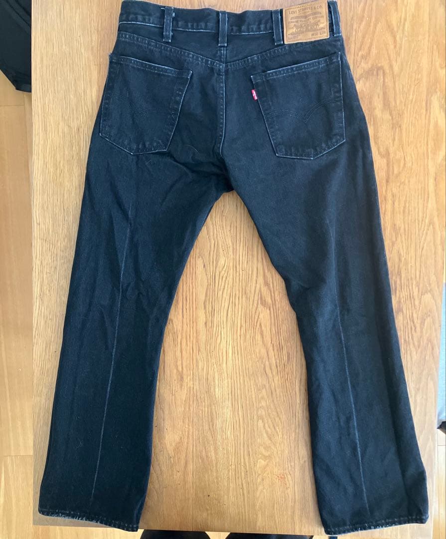 完売商品｜EDIFICE別注 Levi's リーバイス 517｜ブラック｜W32