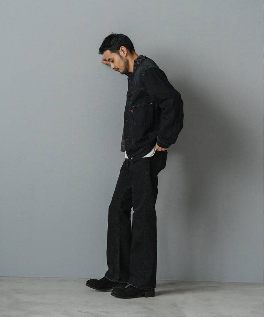 完売商品｜EDIFICE別注 Levi's リーバイス 517｜ブラック｜W32