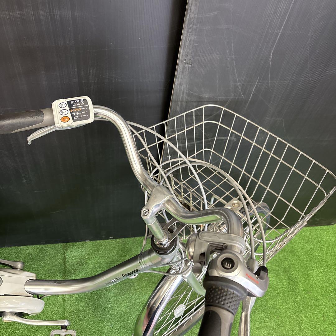 電動自転車 Panasonic Lithium vivi DX シルバー　46★