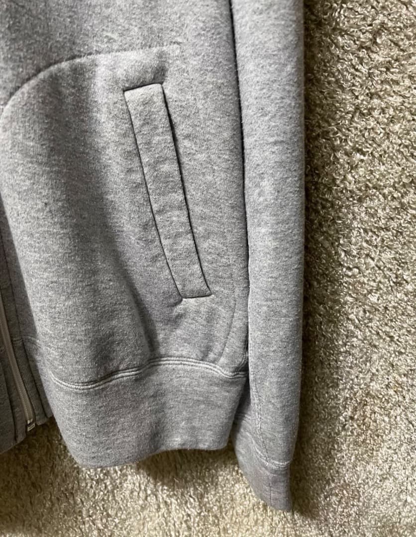 Comme des Garçons ジップパーカー 長袖 グレー サイズM