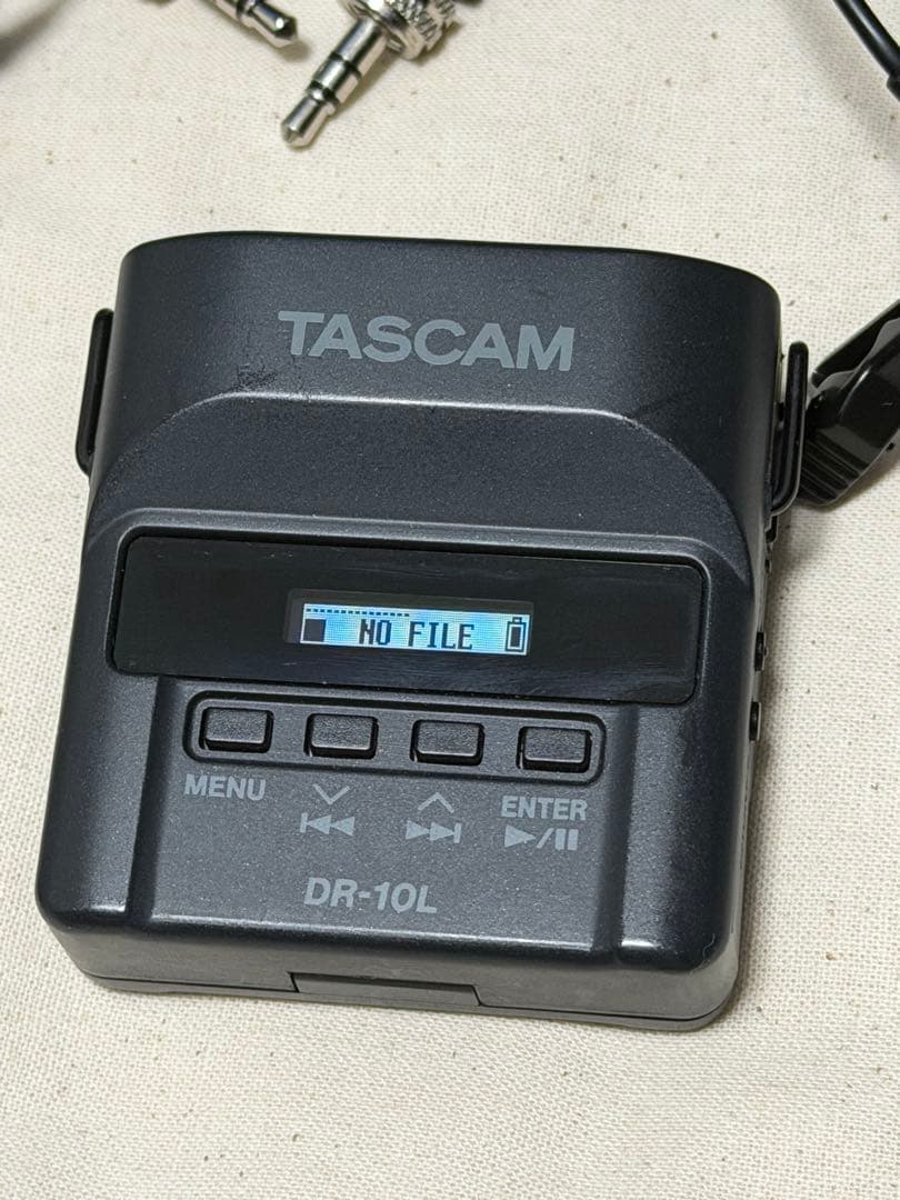 TASCAM DR-10L ピンマイクレコーダー 2台セット sd付き 箱なし