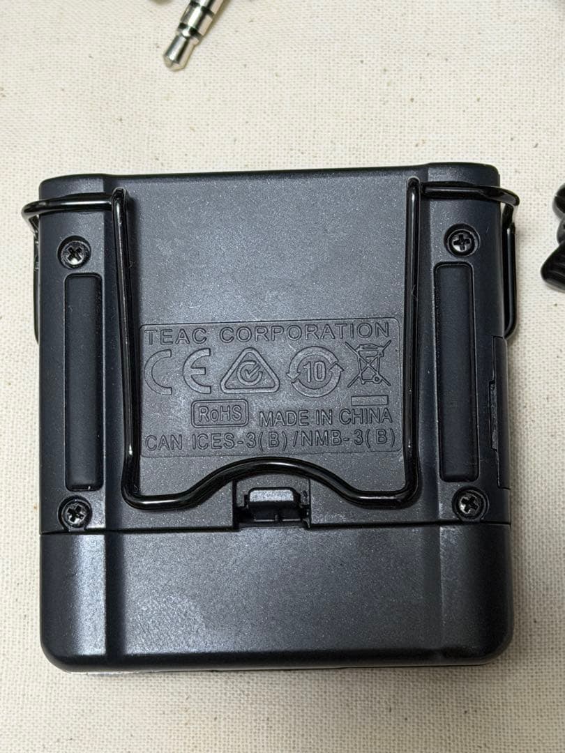 TASCAM DR-10L ピンマイクレコーダー 2台セット sd付き 箱なし