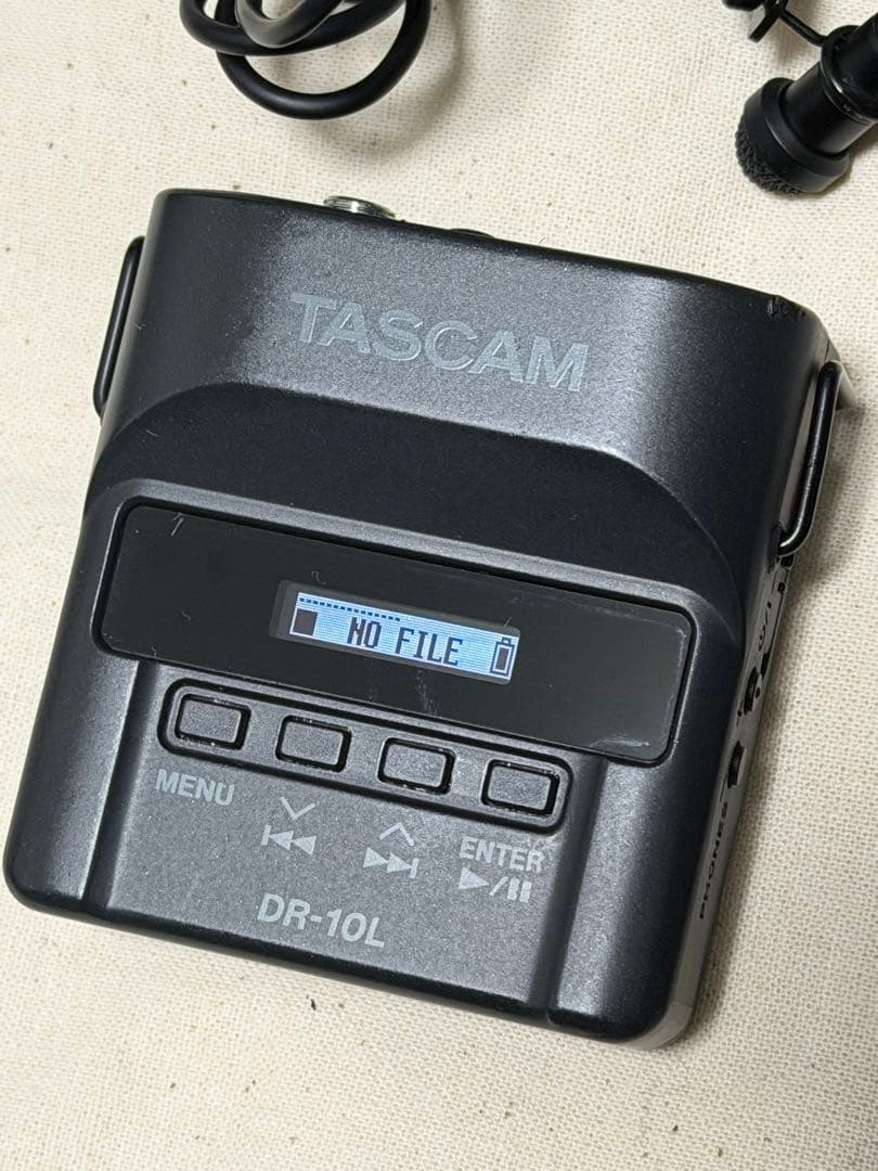 TASCAM DR-10L ピンマイクレコーダー 2台セット sd付き 箱なし