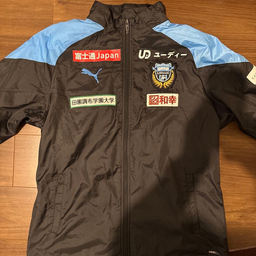 PUMA×FRONTALE 2023 プレマッチウーブンジャケット Lサイズ