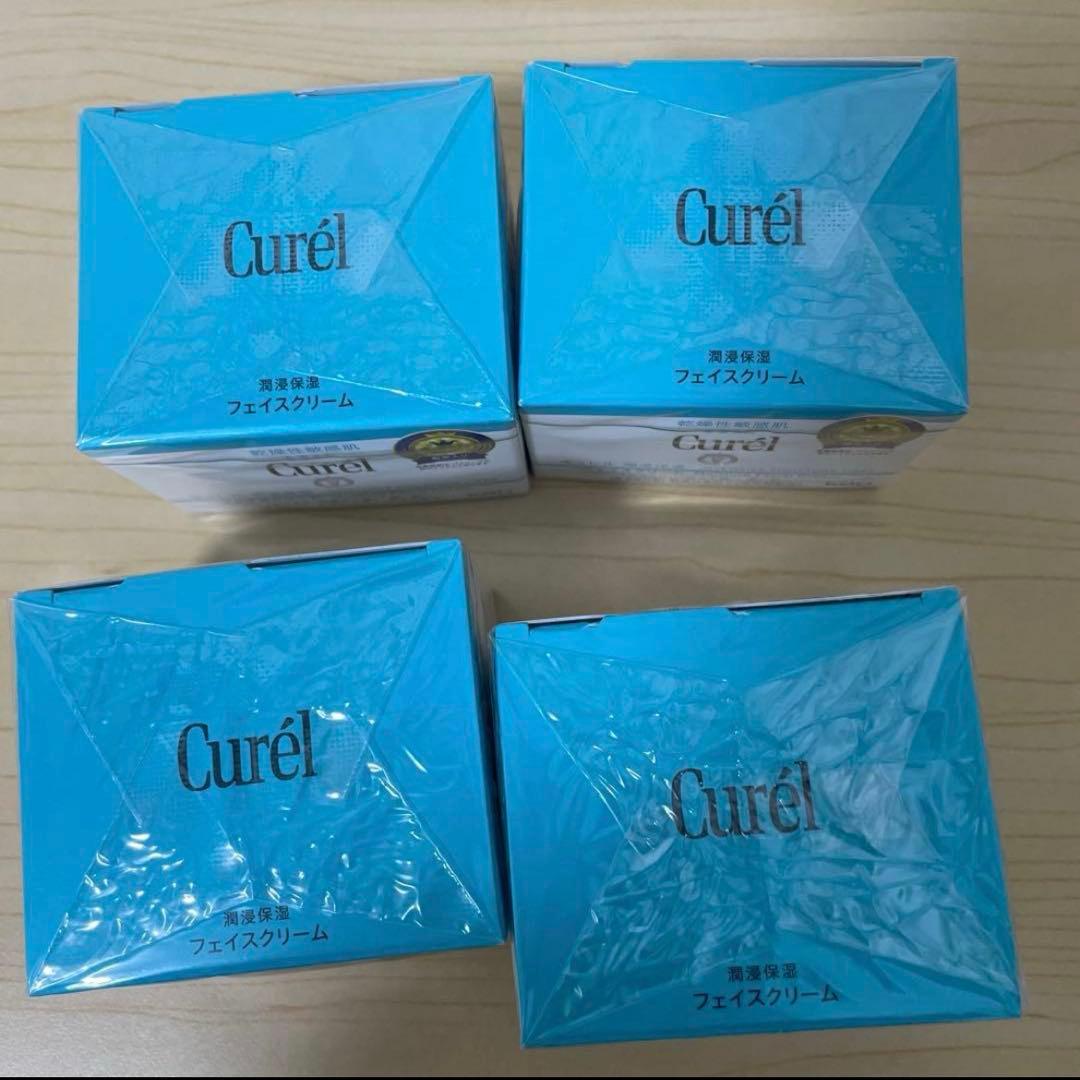 最後の一点Curél Moisture Facial Cream 4個セット