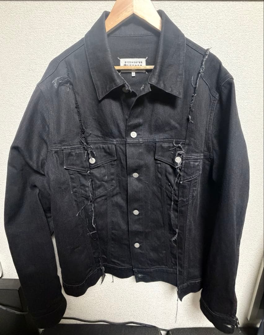 Maison Margiela 20aw ブラックデニムジャケット size50
