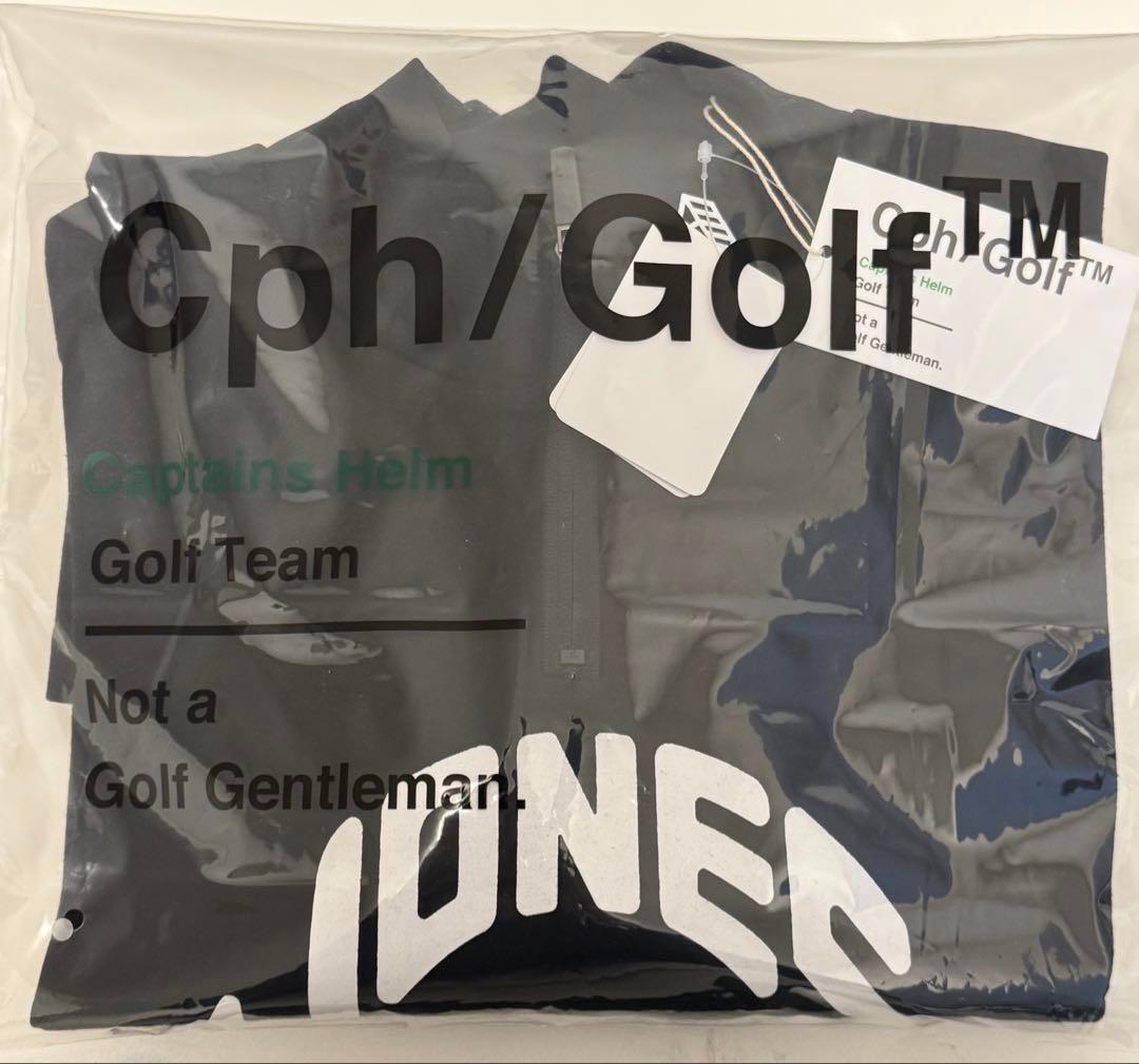 Cph/Golf × JONES LS MOCK NECK TEE ブラック