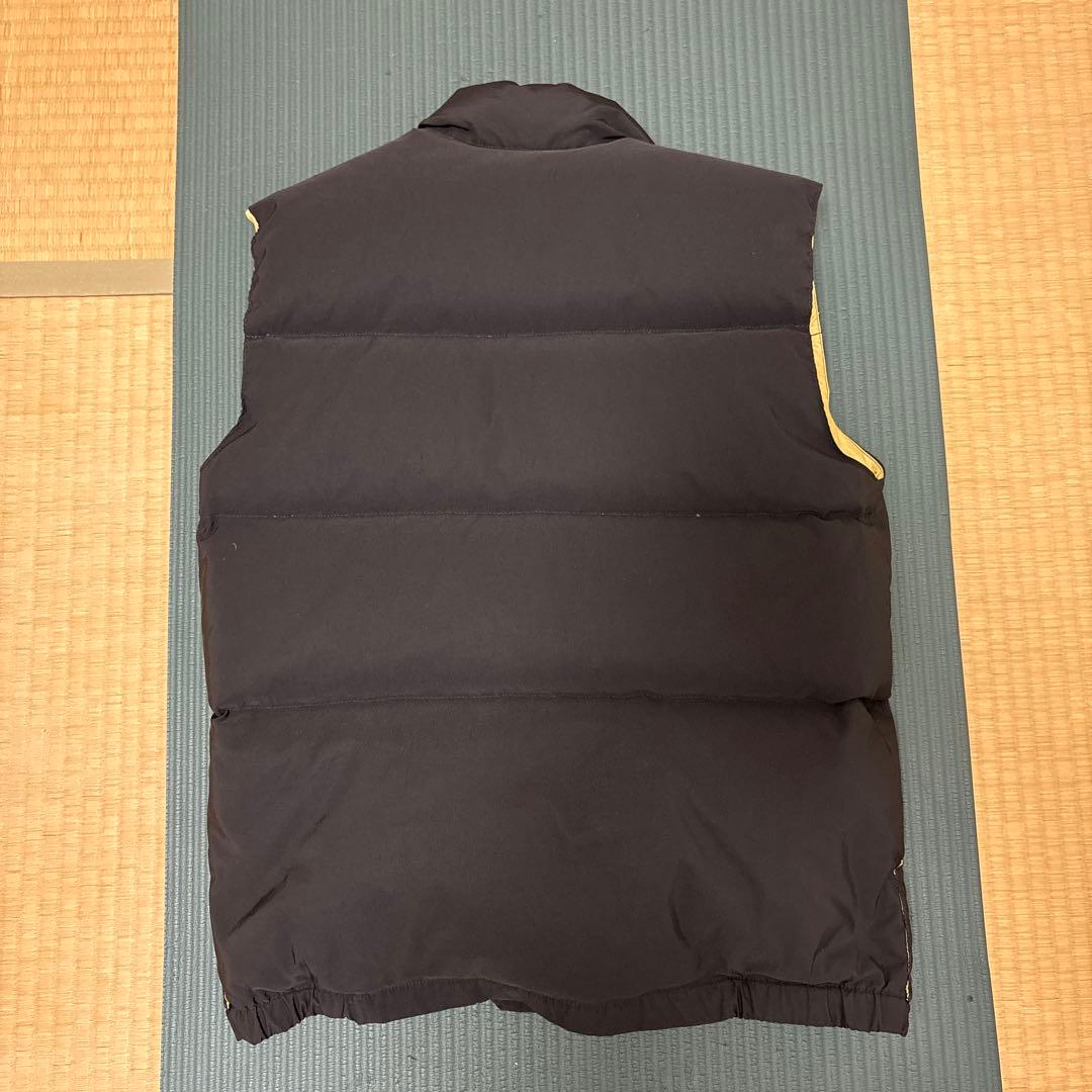 クレセントダウンワークス　クリーニング済み　黒 ダウンベスト Mサイズ