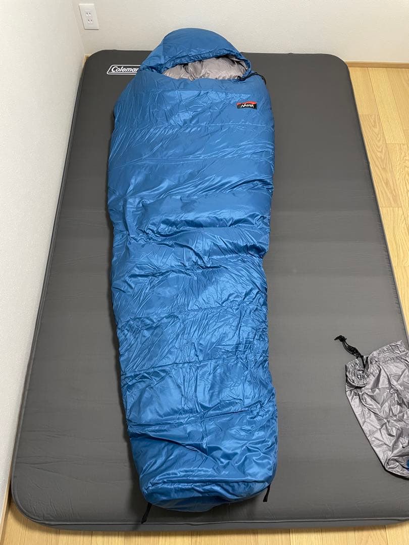 ナンガ シュラフ ダウンバッグ 600STD WILD-1別注 カバー付