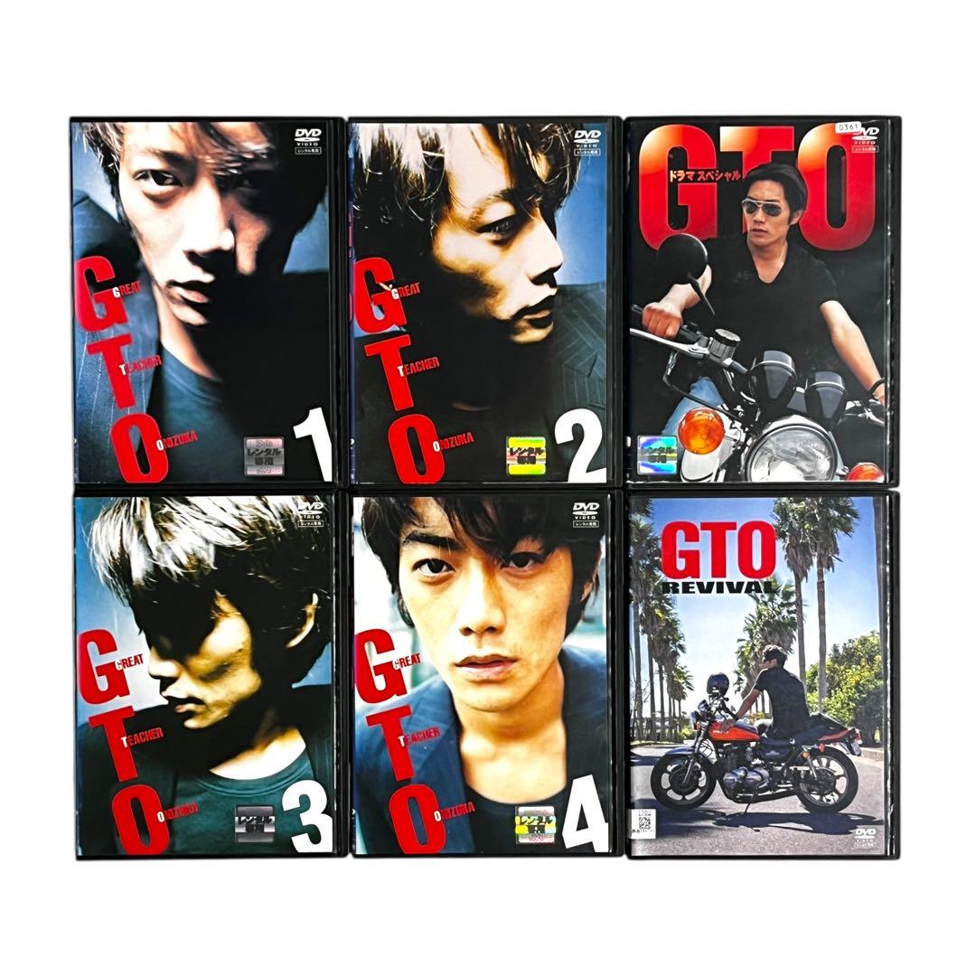 新品ケース GTO 全6巻 SP2本付き‼︎ 反町隆史 松嶋菜々子 REVIVAL