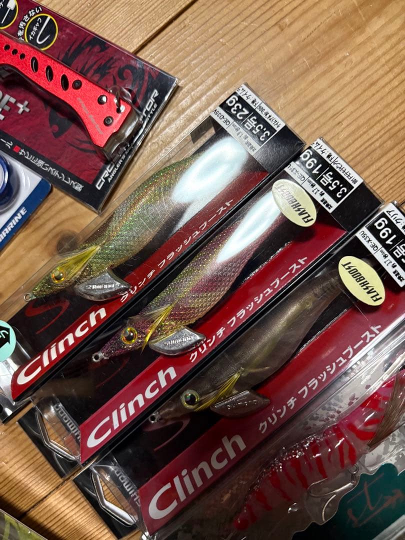 エギング セット 15品 エギ王 クリンチ オンリエスト ルキア クロスファクタ