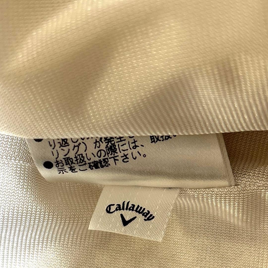 【美品】Callaway キャロウェイ　ゴルフジャケット　裏地　ダブルジップ　Ｌ