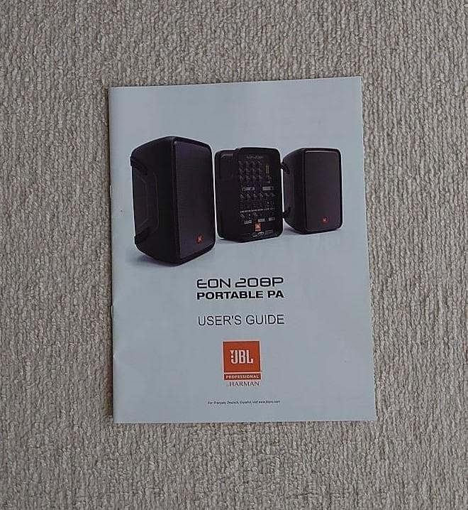 JBL EON 208P ポータブルPAシステム 新品、未使用 15%引き