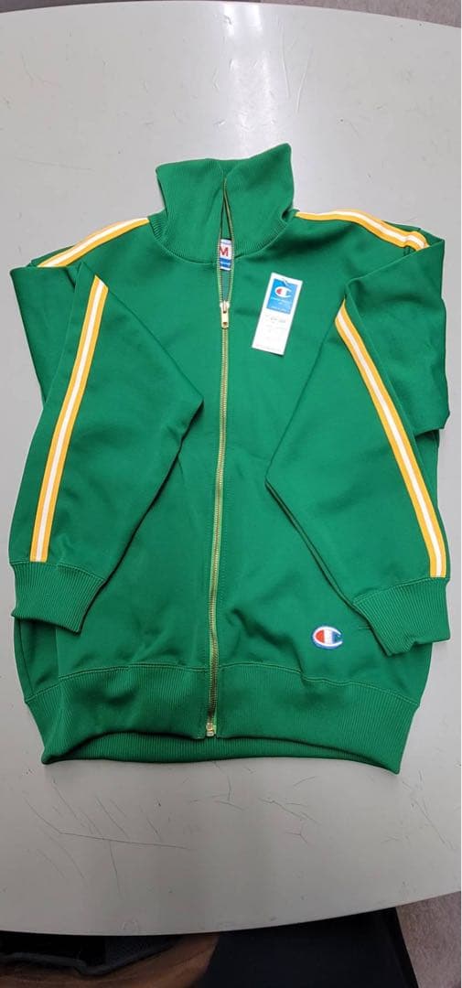 Championビンテージ希少80sグリーンゴールドウィン社 Mサイズ上下セット