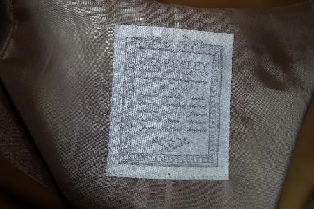 BEARDSLEY ビアズリー ポンチョ ケープ コート キャメル F