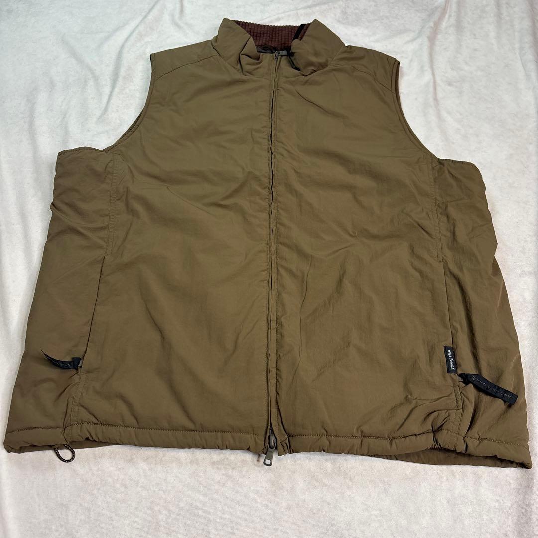 【未使用】WILD THINGS MARSHMALLOW VEST ブラウン