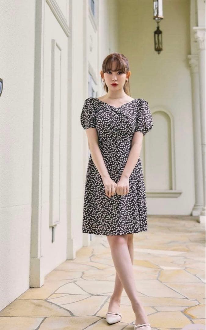 ワンピース CherryPattern Cache-Coeur Mini One-Piece
