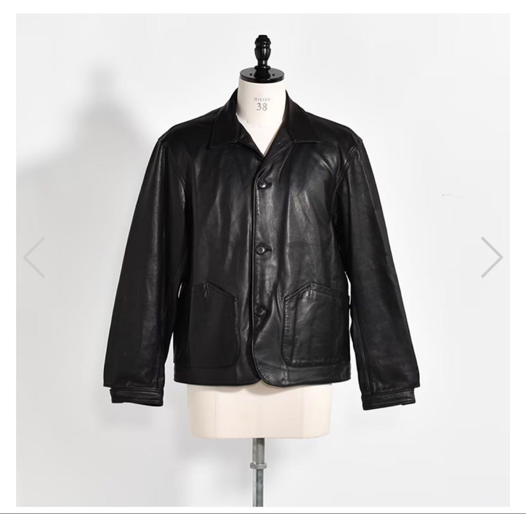 り*り様 PHIGVEL Leather Field Jacket
