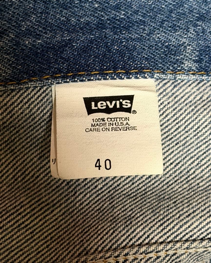 Levi's 70505 デニムジャケット 40 USA製 90s 刻印 715