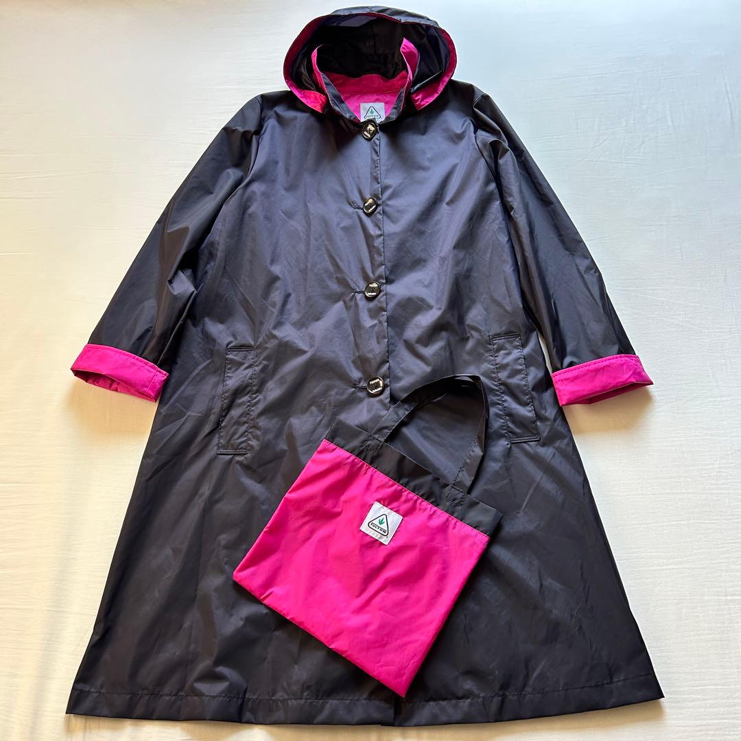 【美品】フルトン FULTON レインコート撥水 カラーコート ローズピンク