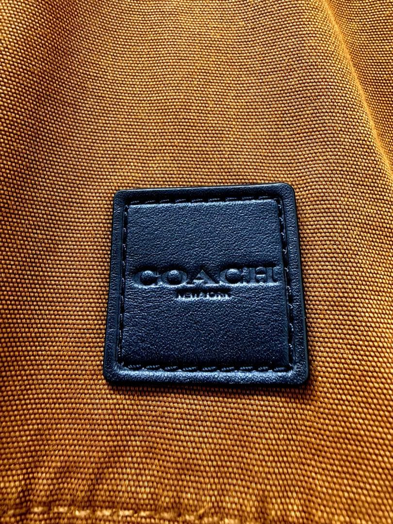 新品未使用 COACH ブラウン コットン ベスト