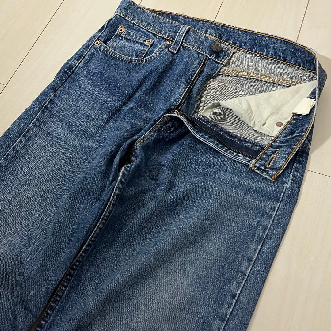 d*様 94年製 Levi’s 519 USA製 W31 66系縦落ち デニム