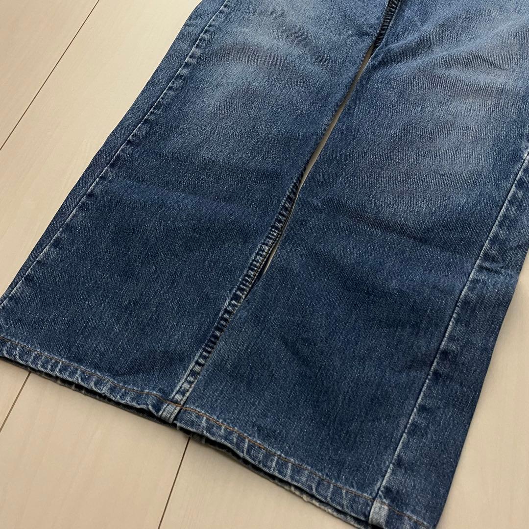 d*様 94年製 Levi’s 519 USA製 W31 66系縦落ち デニム