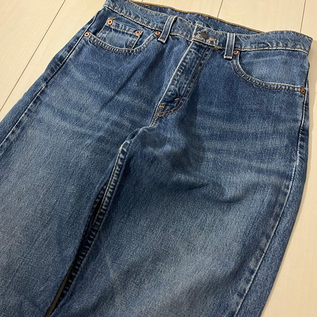 d*様 94年製 Levi’s 519 USA製 W31 66系縦落ち デニム