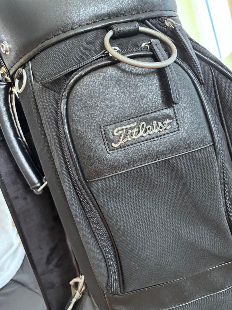 G&P さん専用 Titleist ブラック キャディバッグ フード付き