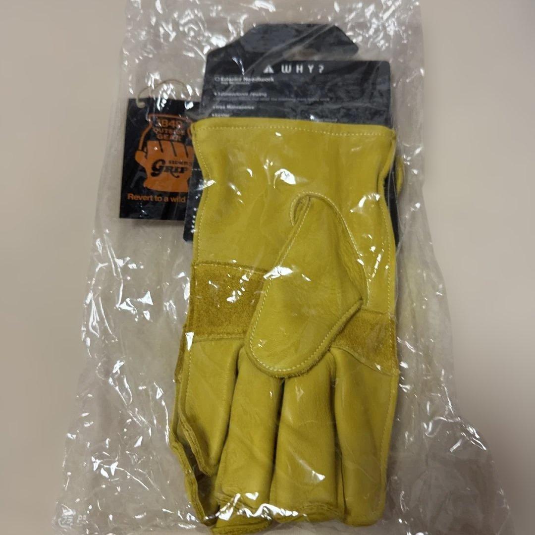 GRIP SWANY キャンプグローブ Mサイズ 、イエロー