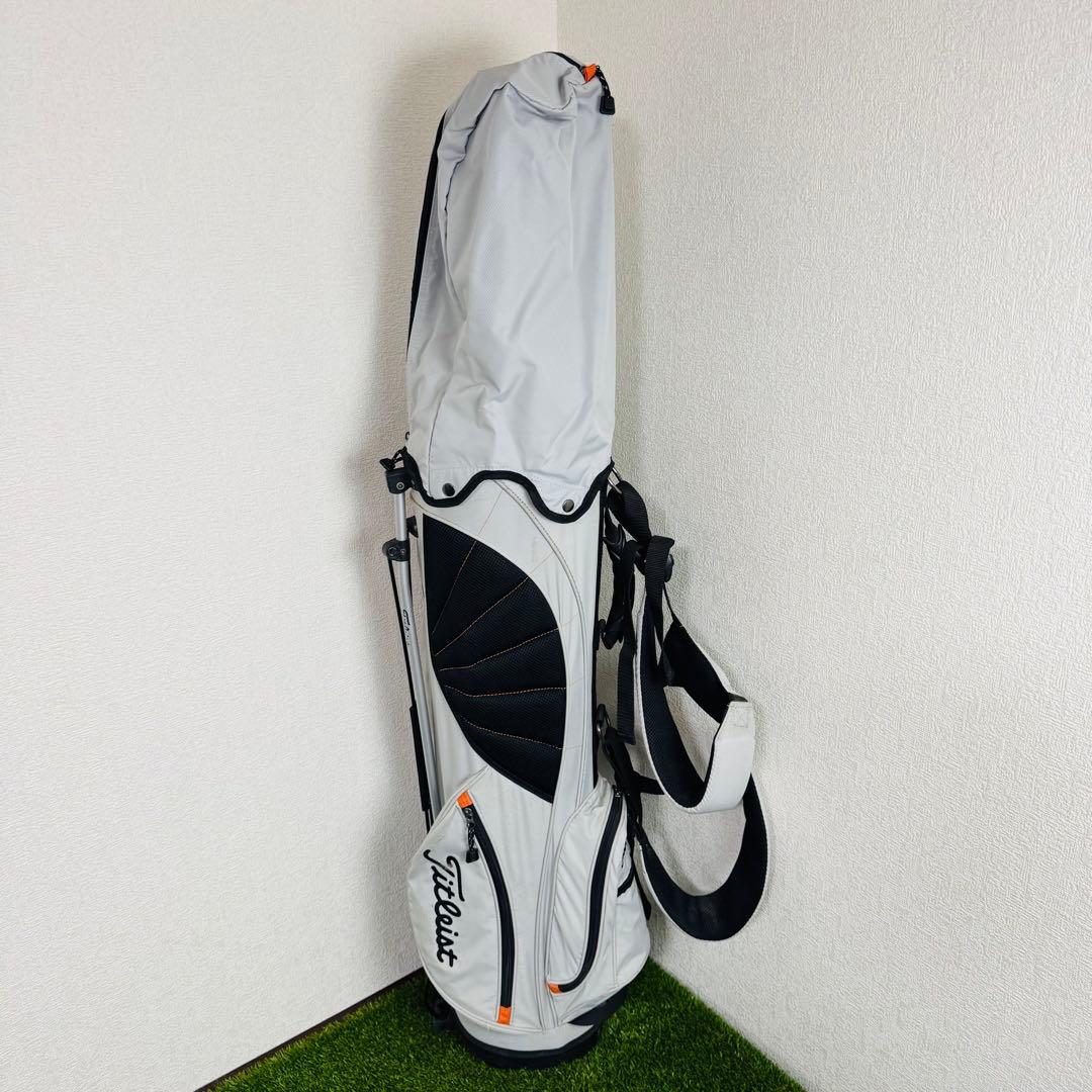 【軽量型】タイトリスト スタンド キャディバッグ グレー