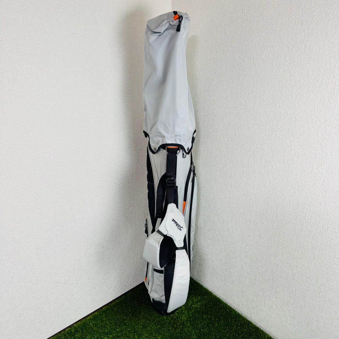 【軽量型】タイトリスト スタンド キャディバッグ グレー