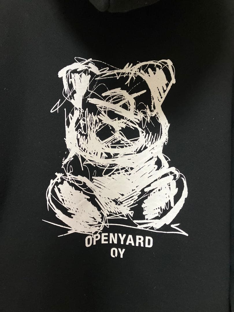 OY バックプリントパーカー