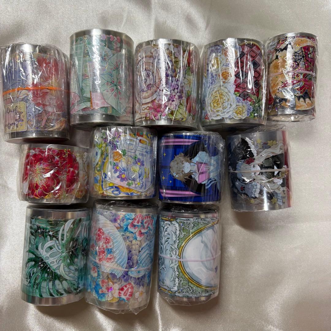 海外マステ　まとめ売り　MOODTAPE様　12個セット　マスキングテープ