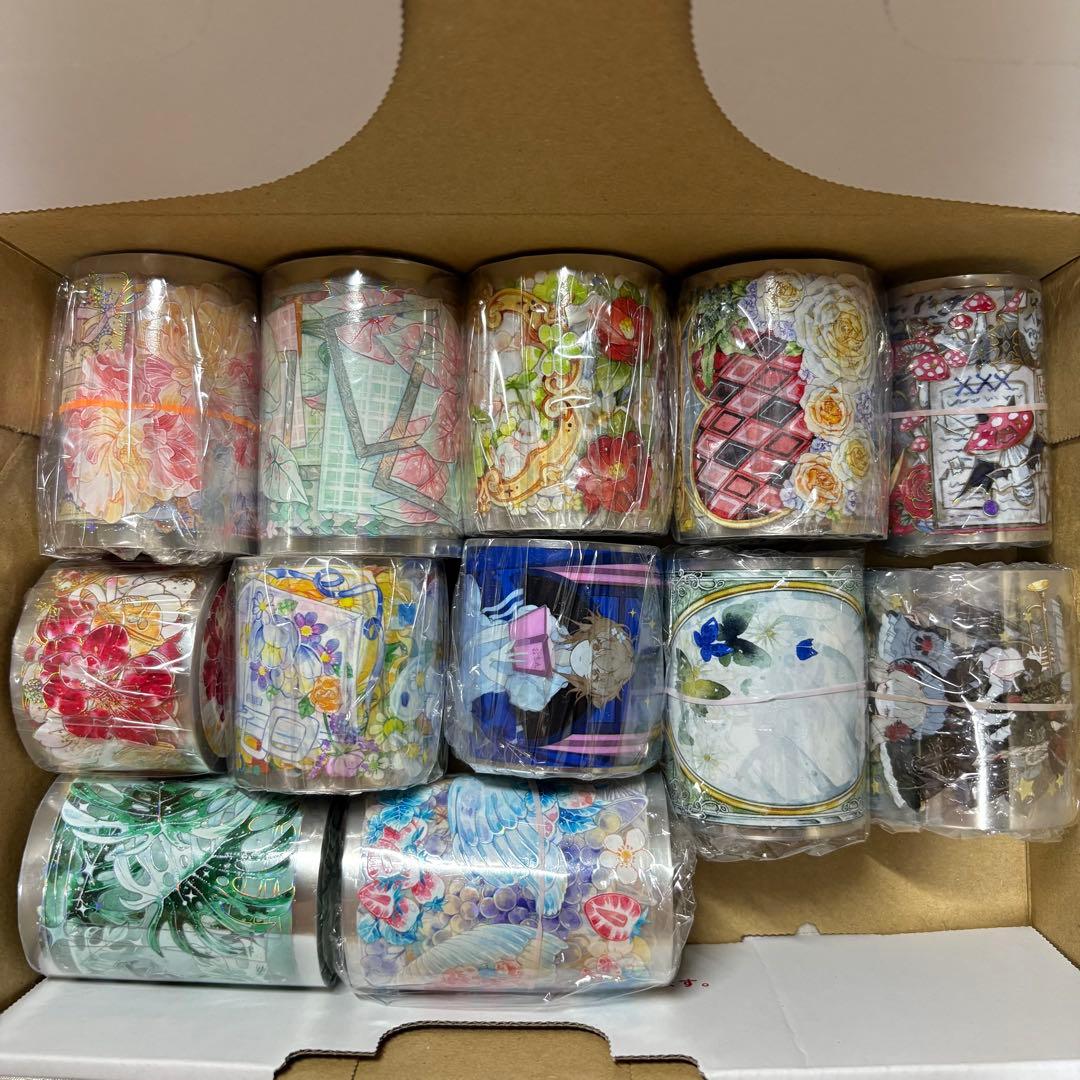 海外マステ　まとめ売り　MOODTAPE様　12個セット　マスキングテープ