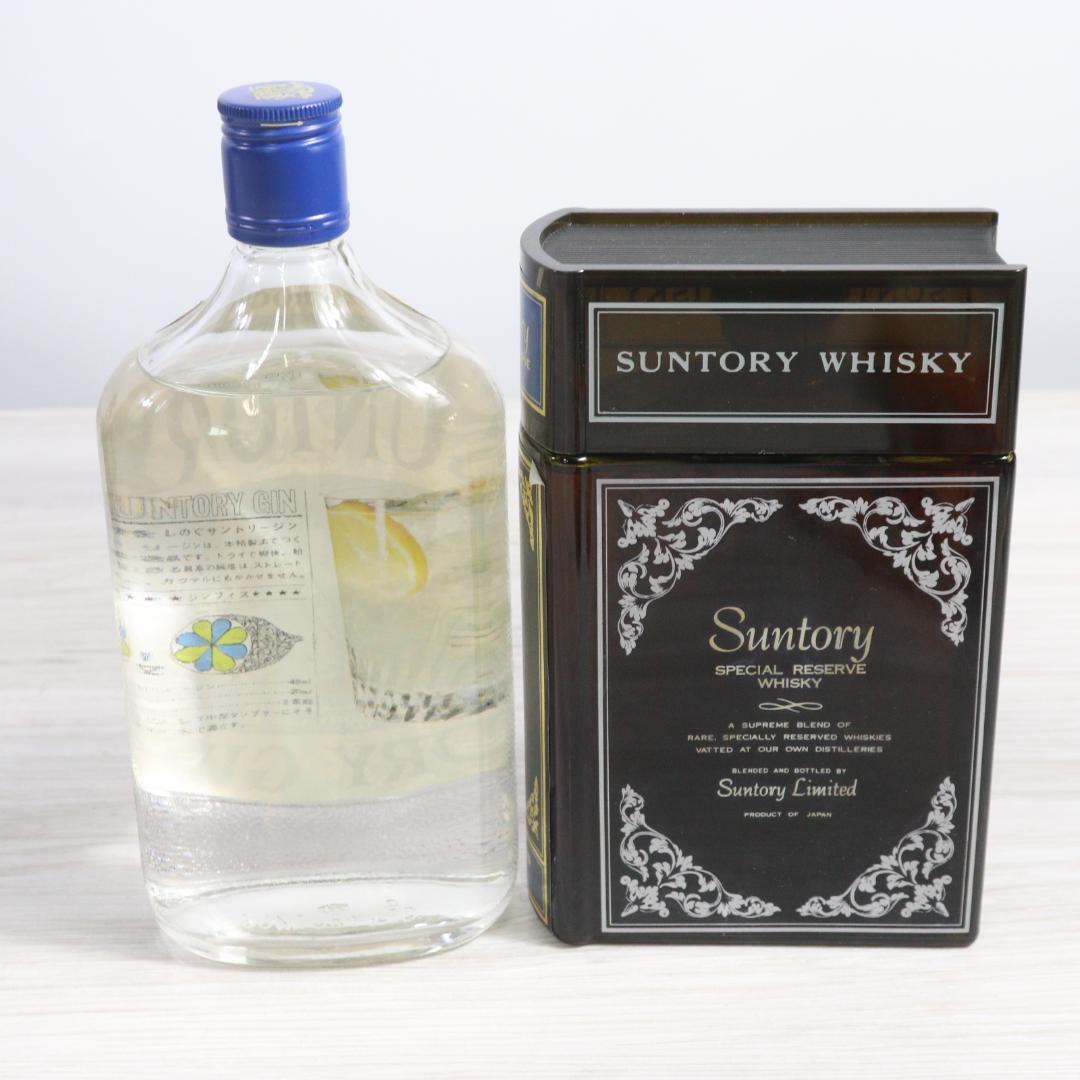 ◆未開栓 4本 ウイスキー サントリー ローヤル リザーブ DRY GIN
