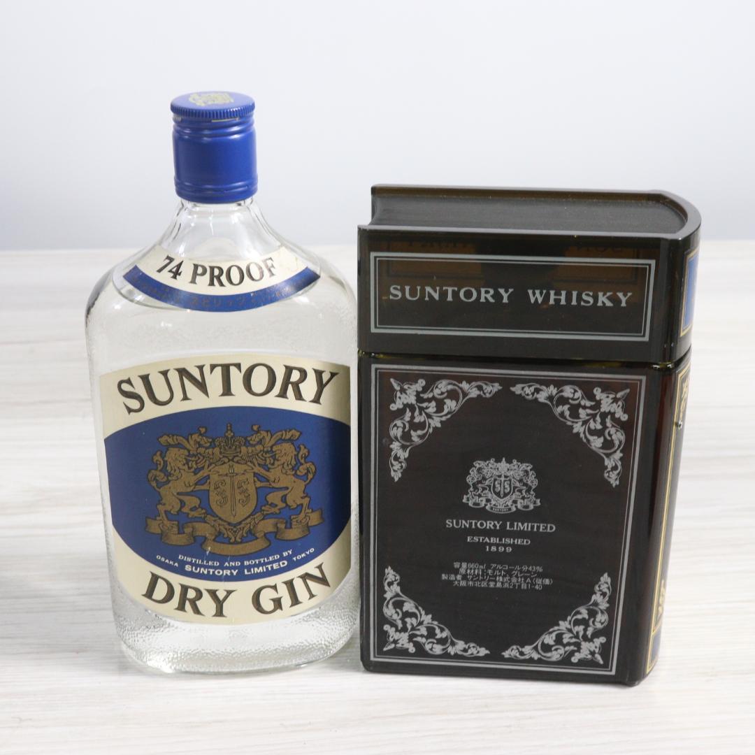 ◆未開栓 4本 ウイスキー サントリー ローヤル リザーブ DRY GIN