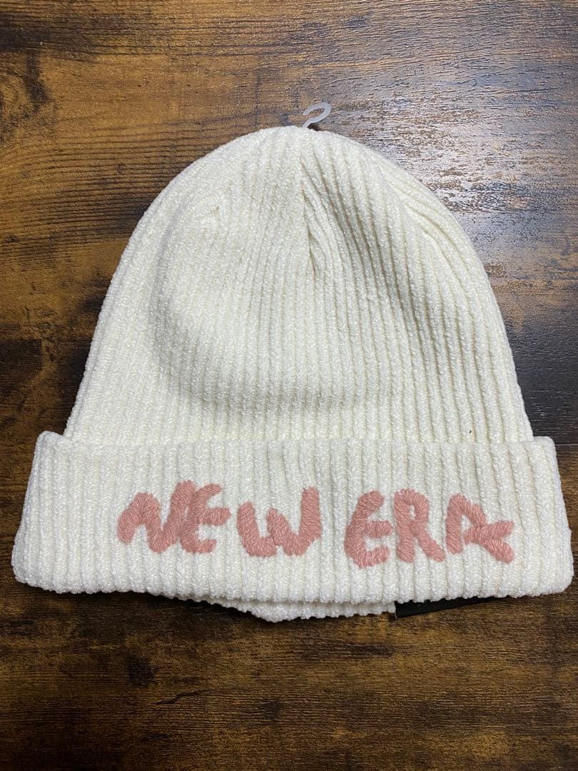 NEW ERA ホワイトニット帽　BEFIRST SHUNTO着用