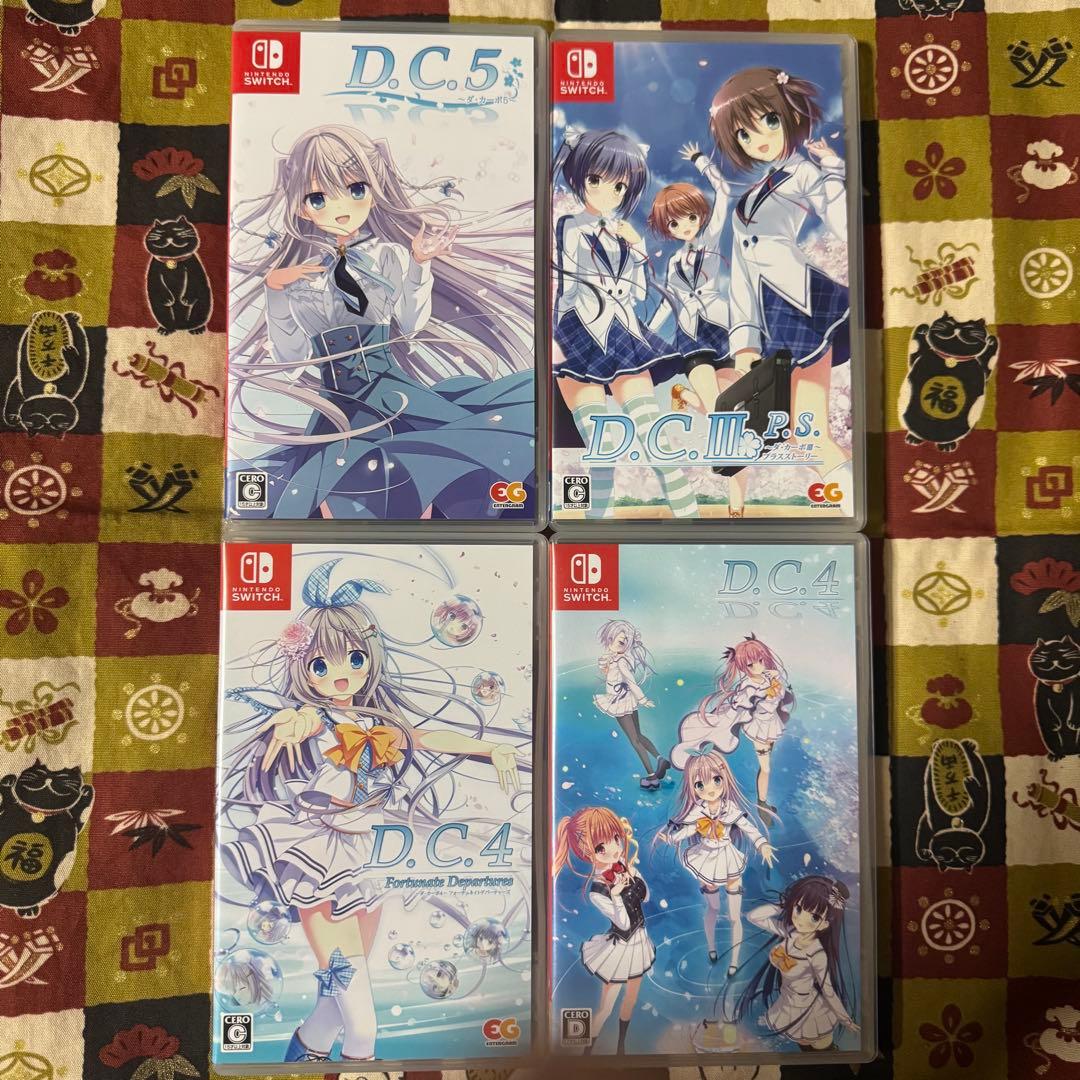 D.C.シリーズゲーム4本セット