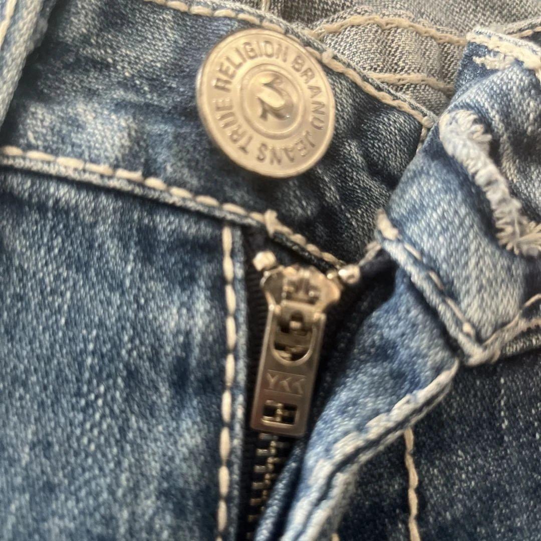 「希少」激レア　白ステッチTrue Religion ブーツカットデニム 27