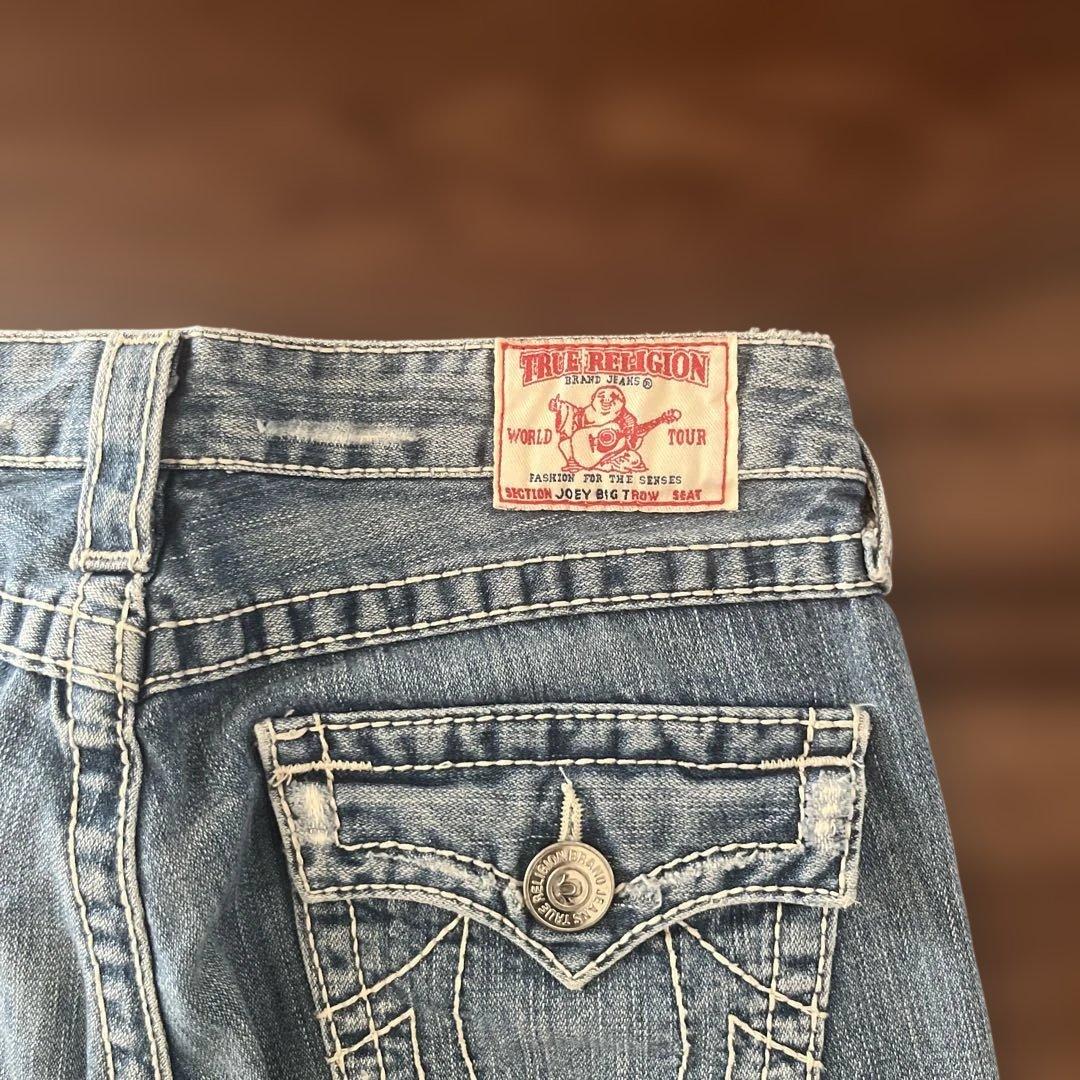 「希少」激レア　白ステッチTrue Religion ブーツカットデニム 27
