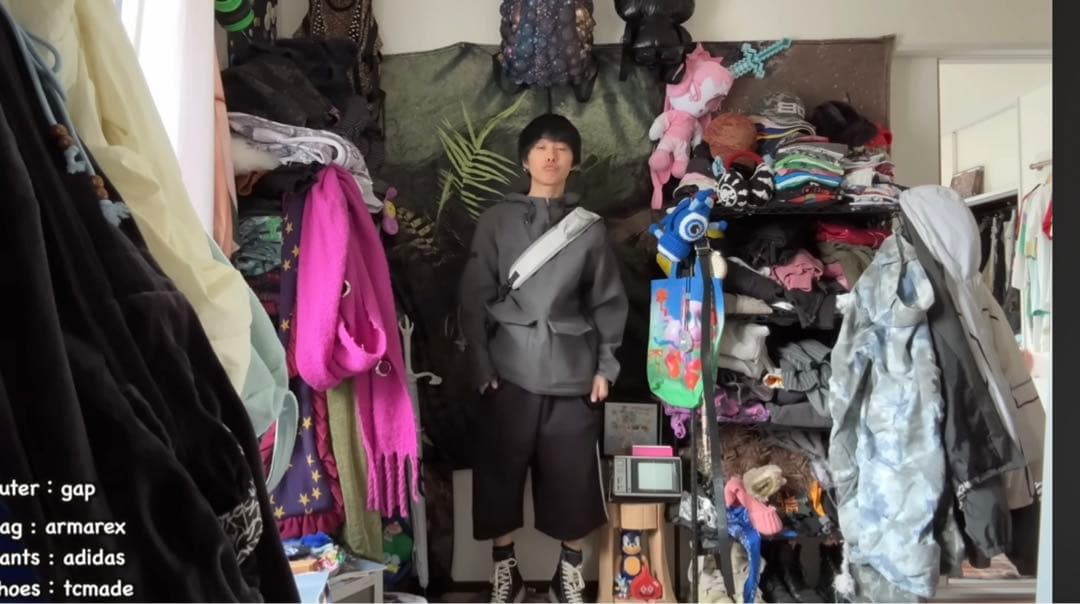 【90’s GAP】Wool / Nylon Anorak Parkaあおば着用