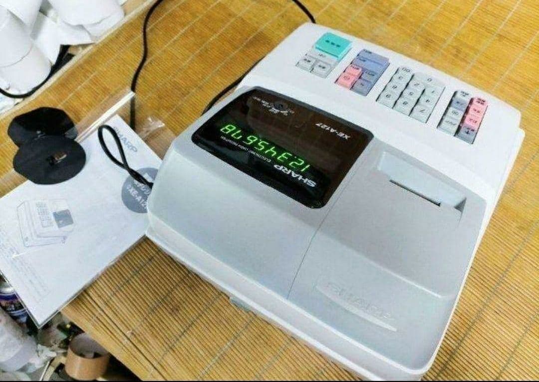 シャープレジスター　XE-A127　簡単便利特殊　送料込　147773
