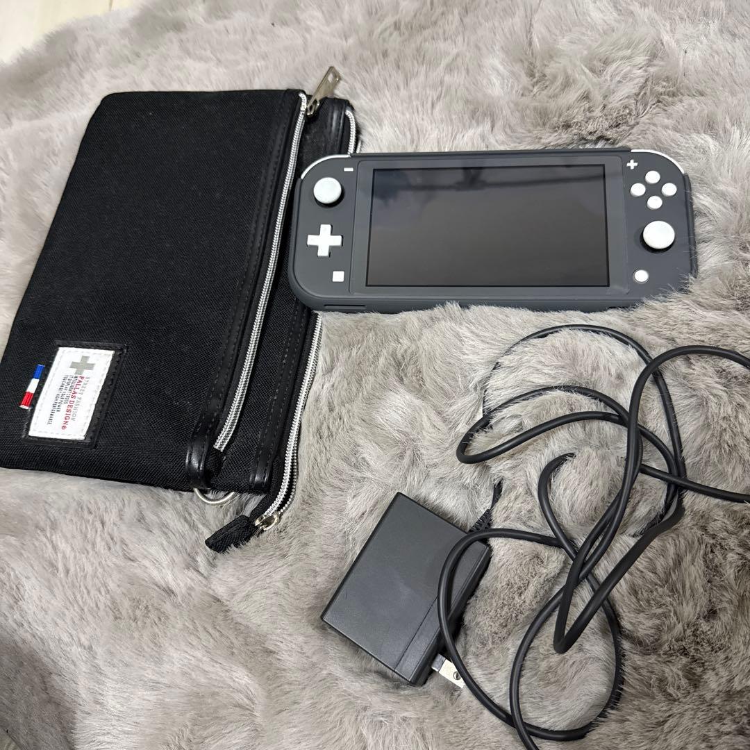 Nintendo Switch Lite グレー 本体 充電器・ケース付き