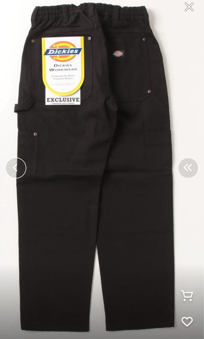 Dickies ダック　ダブルニーペインターパンツ ムラサキスポーツ別注