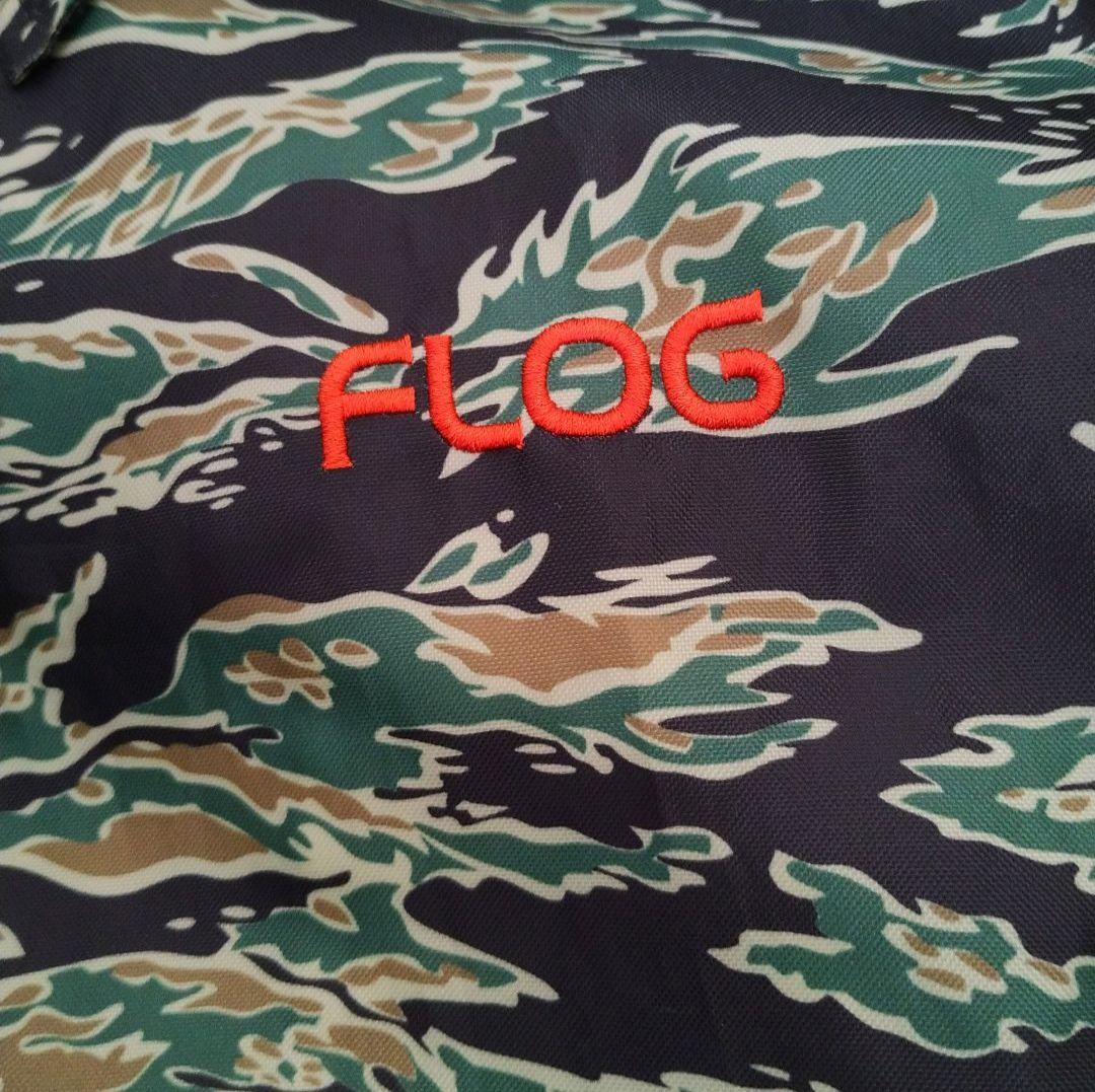 Flog Golf フロッグゴルフ タイガーカモ スカル バックプリント L