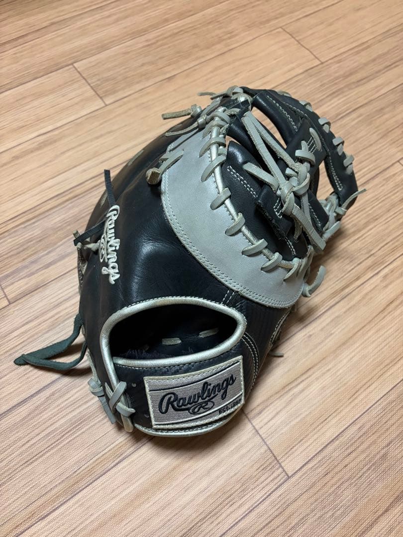 Rawlings 軟式グローブ 黒/グレー