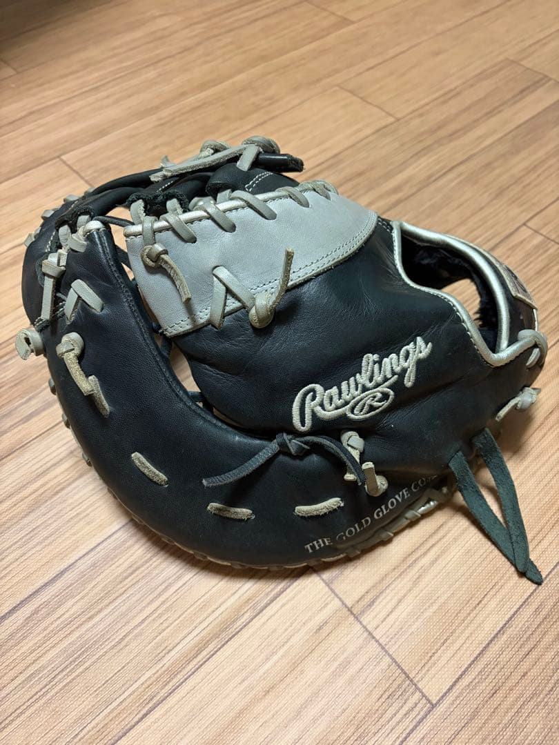 Rawlings 軟式グローブ 黒/グレー